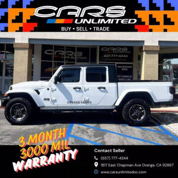 2020 Jeep Gladiator for sale at Cars Unlimited OC in Orange CA