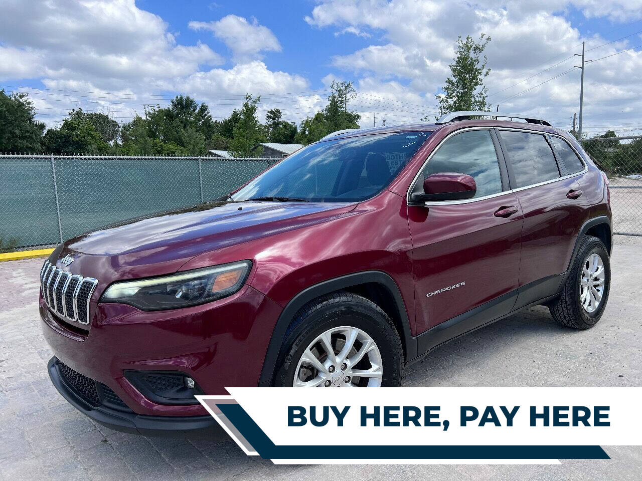 2019 Jeep Cherokee for sale at Auto Dealers Exchange LLC in Apopka, FL