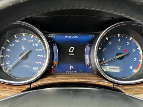 2017 Maserati Quattroporte S GranLusso