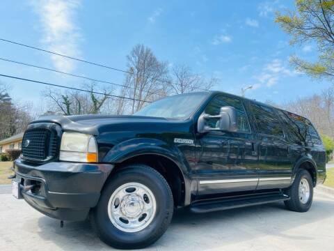 2002 Ford Excursion for sale at Cobb Luxury Cars in Marietta GA