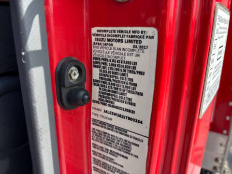 2018 Isuzu NQR Reefer Box Van