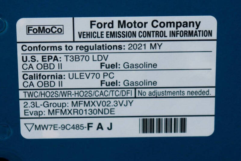 2021 Ford Mustang EcoBoost