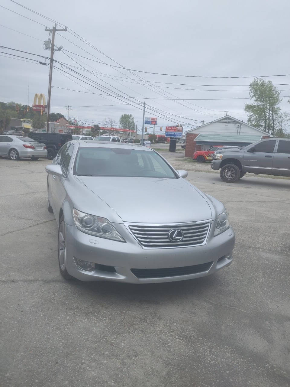 Silver 2010 Lexus LS 460 Base 4dr Sedan 1
