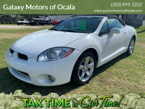 2009 Mitsubishi Eclipse Spyder for sale at Galaxy Motors of Ocala in Ocala FL