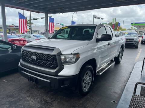 2018 Toyota Tundra for sale at American Auto Sales in Hialeah FL