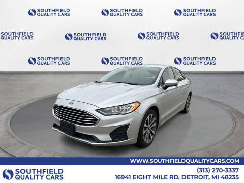 2019 Ford Fusion for sale at SOUTHFIELD QUALITY CARS in Detroit MI