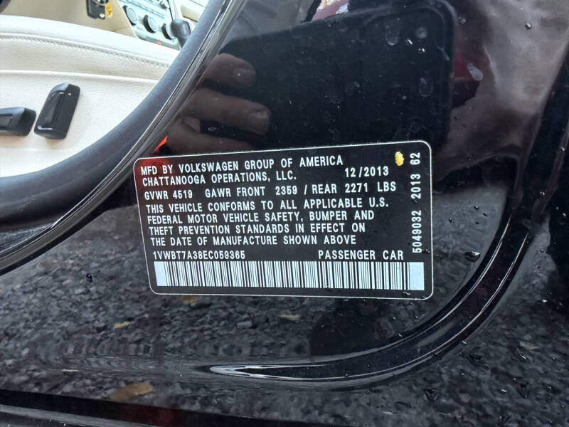 2014 Volkswagen Passat 1.8T SE PZEV