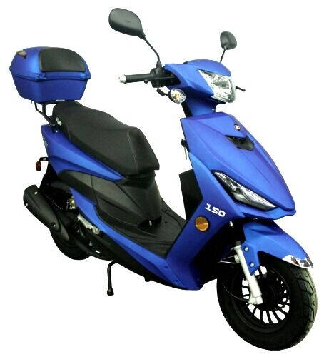 2019 150cc Viper 4 Stroke Air Cooled Matte FInish Scooter