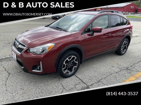 2016 Subaru Crosstrek 2.0i Premium