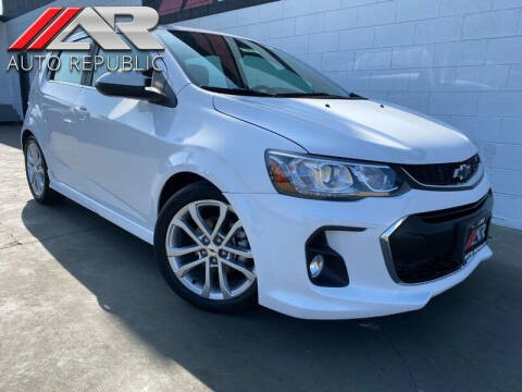 2019 Chevrolet Sonic for sale at Auto Republic Fullerton in Fullerton CA