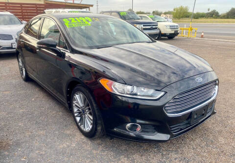 2013 Ford Fusion for sale at CASTILLO MOTORS in Weslaco TX