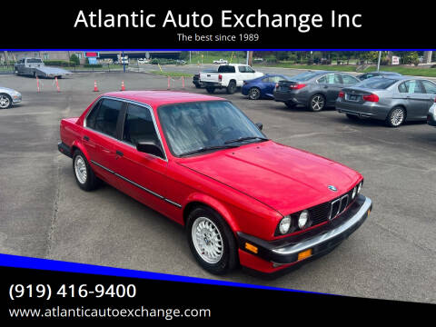 1985 BMW 3 Series for sale at Atlantic Auto Exchange Inc in Durham NC