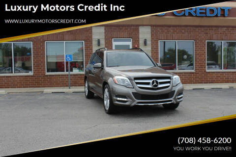 2015 Mercedes-Benz GLK for sale at Luxury Motors Credit Inc in Bridgeview IL