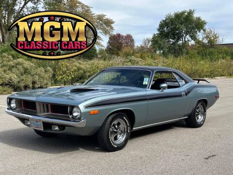 1972 Plymouth Barracuda for sale at MGM CLASSIC CARS in Addison IL