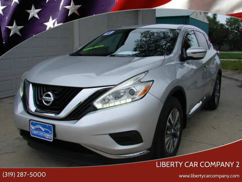 2016 Nissan Murano for sale at Liberty Car Company - II in Waterloo IA