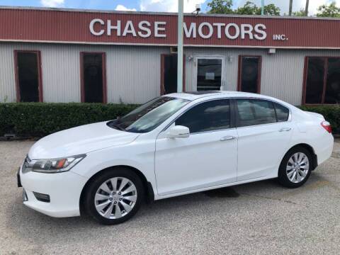 2015 Honda Accord for sale at Chase Motors Inc in Stafford TX