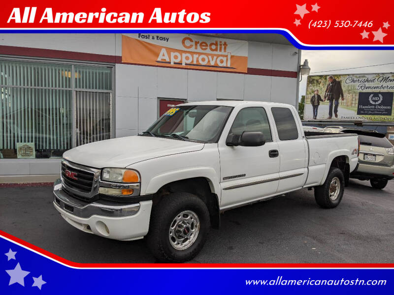 2005 GMC Sierra 2500HD for sale at All American Autos in Kingsport TN