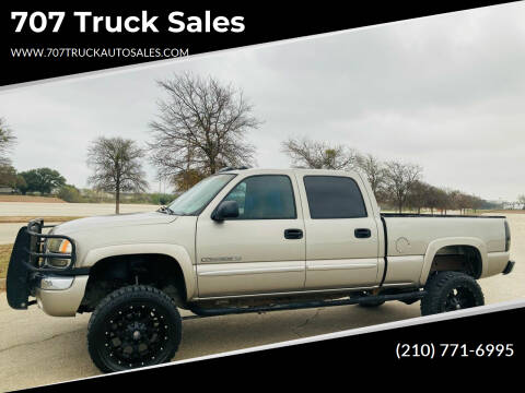 2003 GMC Sierra 2500HD for sale at BRACKEN MOTORS in San Antonio TX