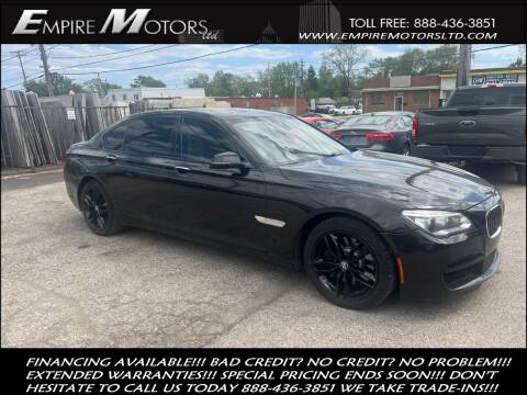 2015 BMW 7 Series for sale at Empire Motors LTD in Cleveland OH