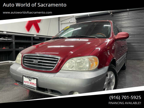 2003 Kia Sedona for sale at Auto World of Sacramento - Elder Creek location in Sacramento CA