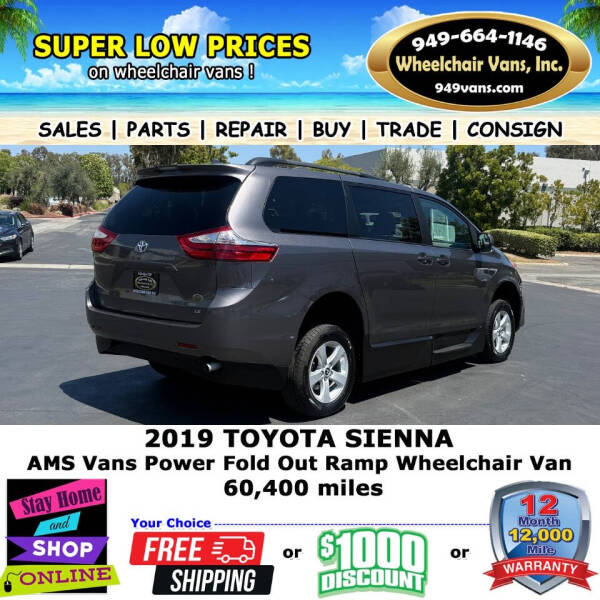 2019 Toyota Sienna LE 8-Passenger