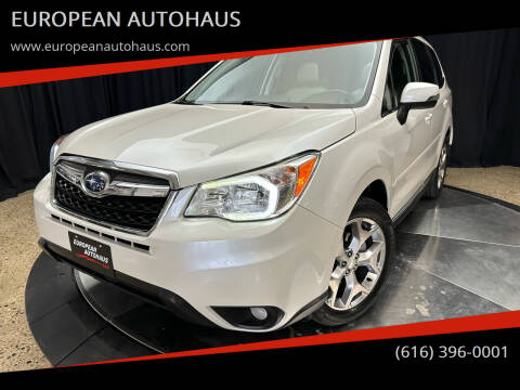 2015 Subaru Forester for sale at EUROPEAN AUTOHAUS in Holland MI