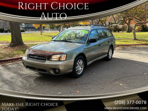 2003 Subaru Outback for sale at Right Choice Auto in Boise ID