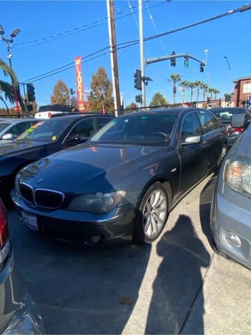 2007 BMW 7 Series for sale at Top Notch Auto Sales in San Jose CA