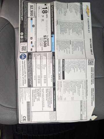 2015 Chevrolet Tahoe LT