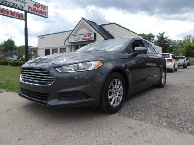 2016 Ford Fusion for sale at The Family Auto Finance in Redford MI