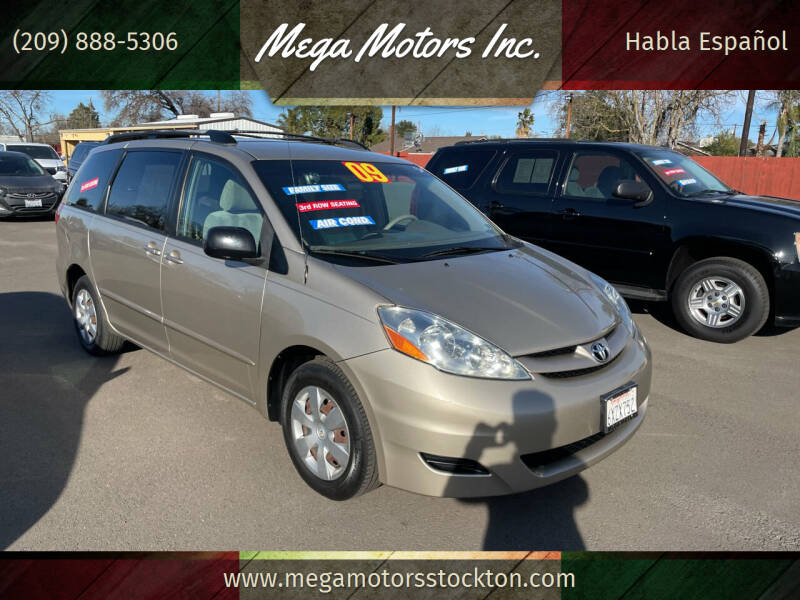 2009 Toyota Sienna for sale at Mega Motors Inc. in Stockton CA