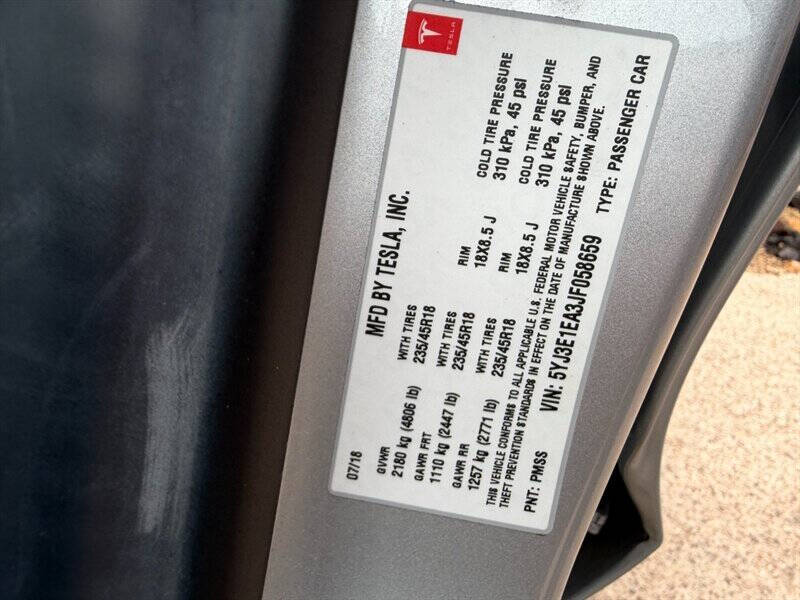 2018 Tesla Model 3 Long Range