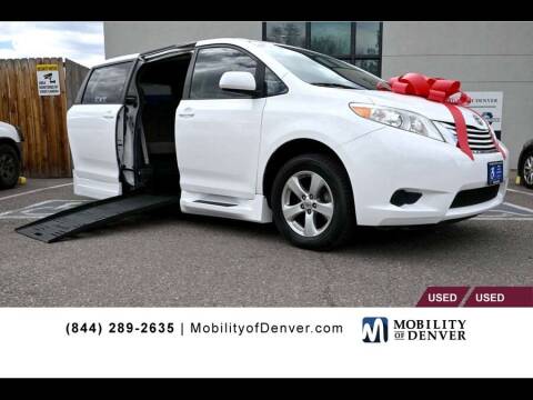 2016 Toyota Sienna for sale at CO Fleet & Mobility in Denver CO
