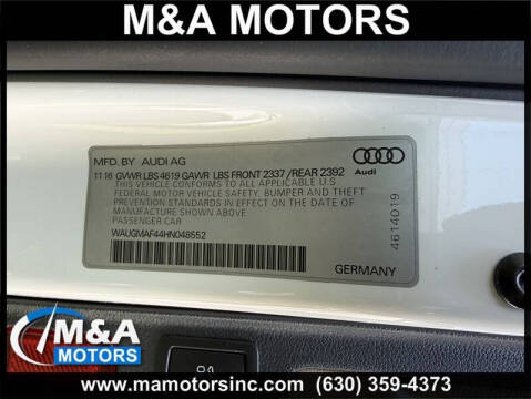 2017 Audi A4 2.0T ultra Premium