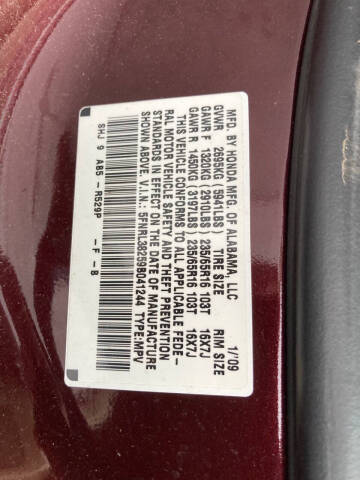 2009 Honda Odyssey LX