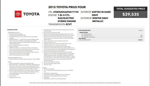 2015 Toyota Prius