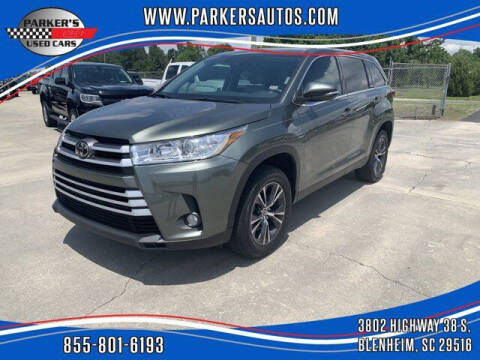 2019 Toyota Highlander for sale at Parker's Used Cars in Blenheim SC