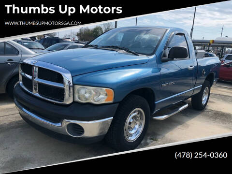 2005 Dodge Ram Pickup 1500 for sale at Thumbs Up Motors in Ashburn GA