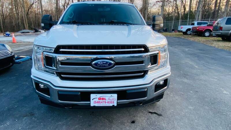 2018 Ford F-150 for sale at MBL Auto & TRUCKS in Woodford VA