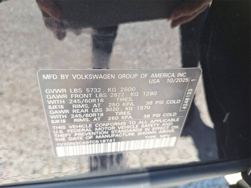 2026 Volkswagen Atlas SE