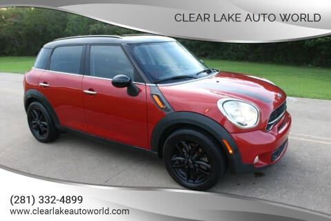 2015 MINI Countryman for sale at Clear Lake Auto World in League City TX