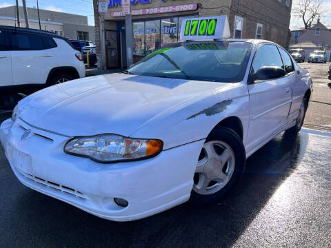 2000 Chevrolet Monte Carlo for sale at Drive Now Autohaus Inc. in Cicero IL