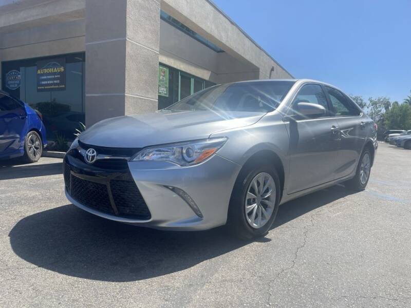 2017 Toyota Camry for sale at AutoHaus Loma Linda in Loma Linda CA