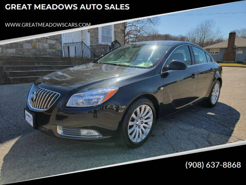 2011 Buick Regal for sale at GREAT MEADOWS AUTO SALES in Great Meadows NJ
