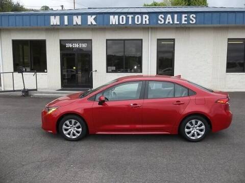2020 Toyota Corolla for sale at MINK MOTOR SALES INC in Galax VA
