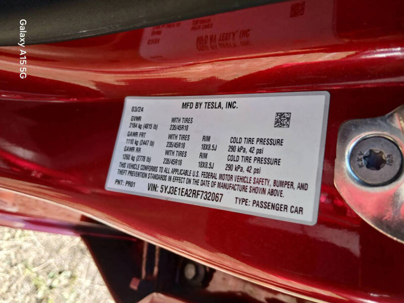 2024 Tesla Model 3 Long Range