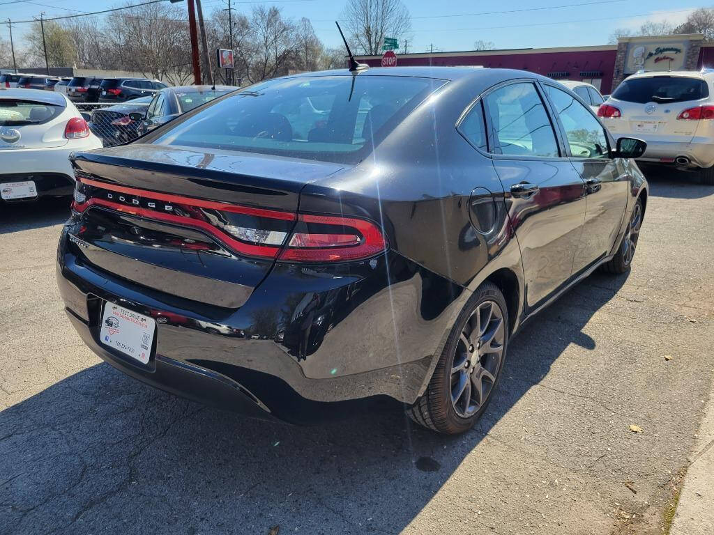 2016 Dodge Dart for sale at DAGO'S AUTO SALES LLC in Dalton, GA