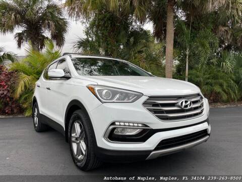 2017 Hyundai Santa Fe Sport for sale at Autohaus of Naples in Naples FL