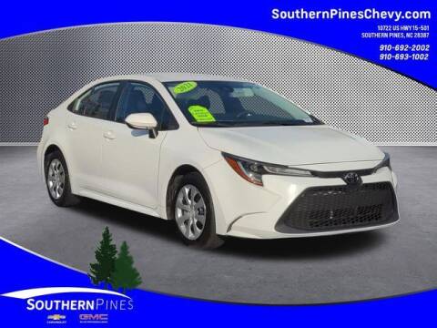 2021 Toyota Corolla for sale at PHIL SMITH AUTOMOTIVE GROUP - SOUTHERN PINES GM in Southern Pines NC