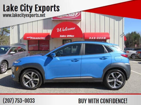 2020 Hyundai Kona for sale at Lake City Exports in Auburn ME